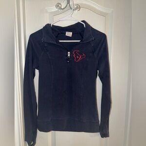 Victoria’s Secret pink jacket, Houston Texans size small